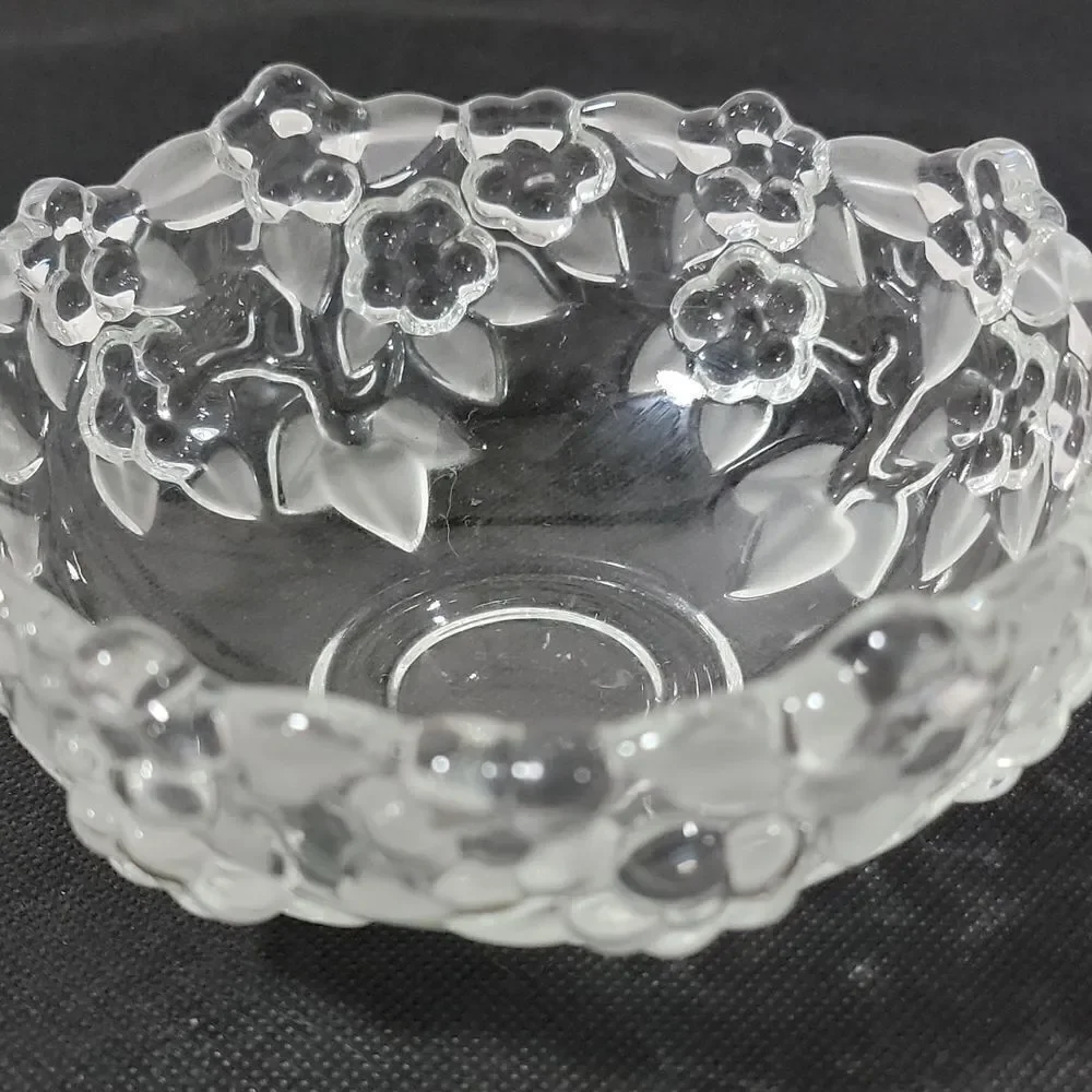 Glass candy bowl